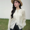 Áo sơ mi nữ Sathy Shirt tơ hàn cao cấp