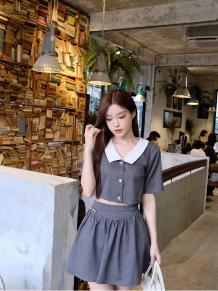 Set đồ nữ áo Adele Shirt