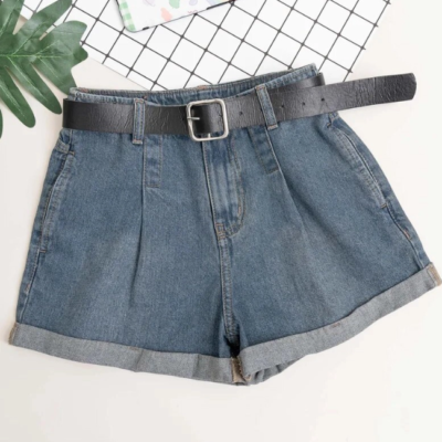 Quần short jean nữ ống rộng phối với áo gì là đẹp nhất?