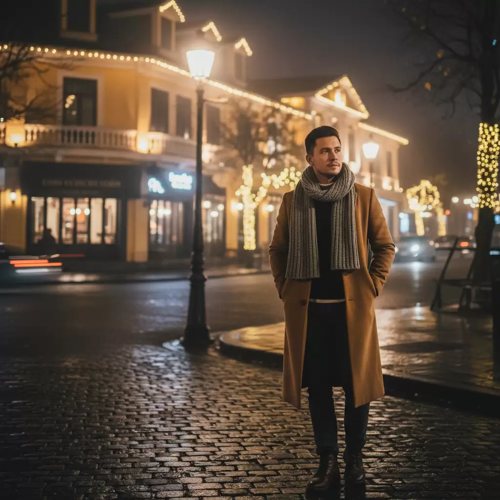 Trang phục giữ ấm là ưu tiên hàng đầu cho buổi đêm se lạnh tại Đà Lạt