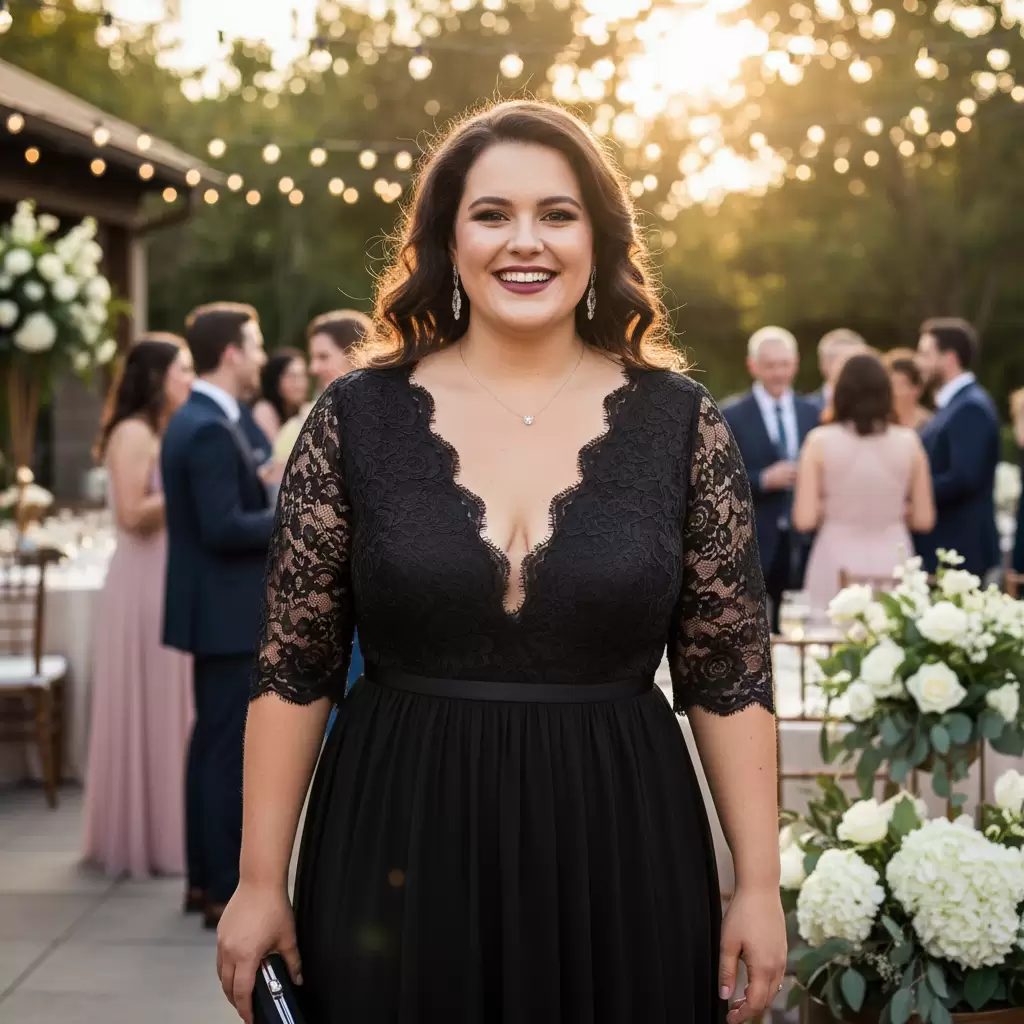 Thiết kế cổ chữ V là sự lựa chọn tinh tế giúp kéo dài phần cổ và làm thon gọn thân trên