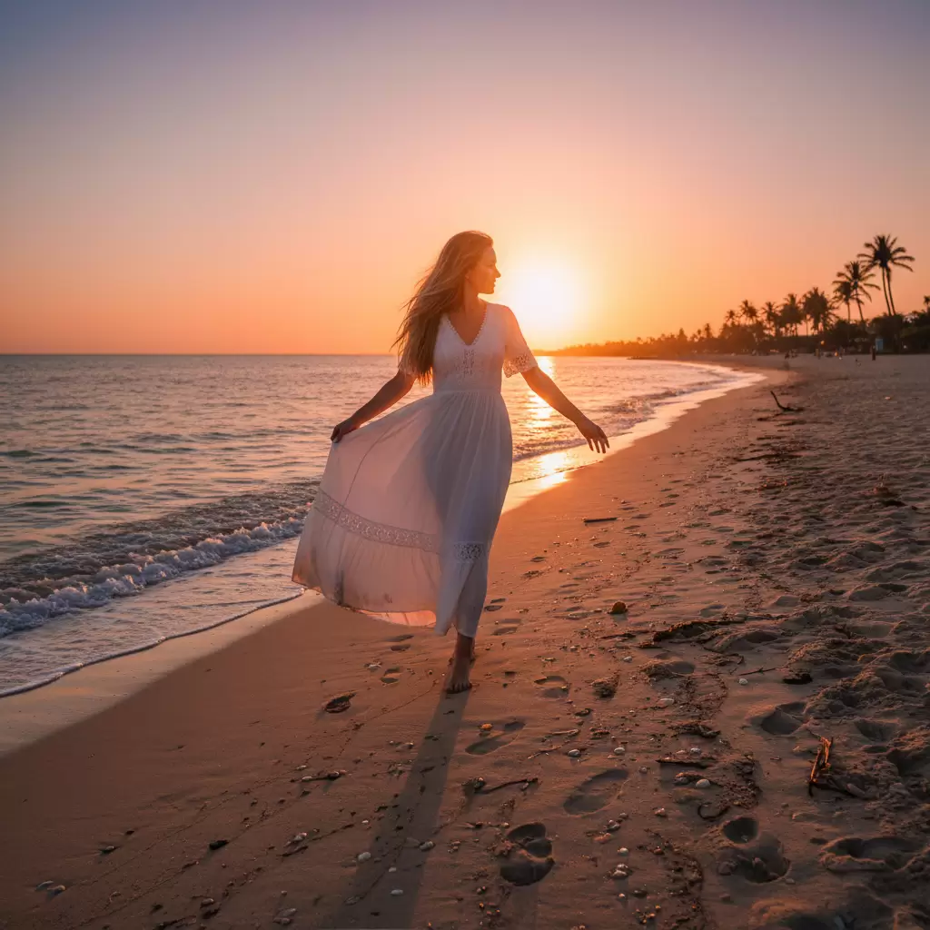 Váy maxi là trang phục kinh điển giúp phái nữ tỏa sáng trong những chuyến du lịch biển