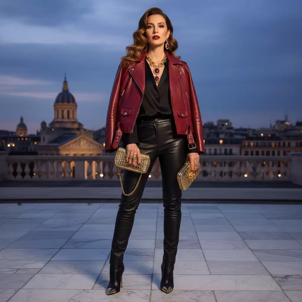 Sắc đỏ Cherry là biểu tượng của sự quyến rũ và quyền lực trong năm nay