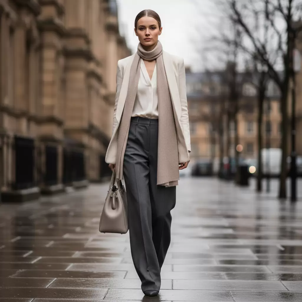 Phối đồ Monochrome giúp nâng tầm sự sang trọng cho vẻ ngoài của bạn