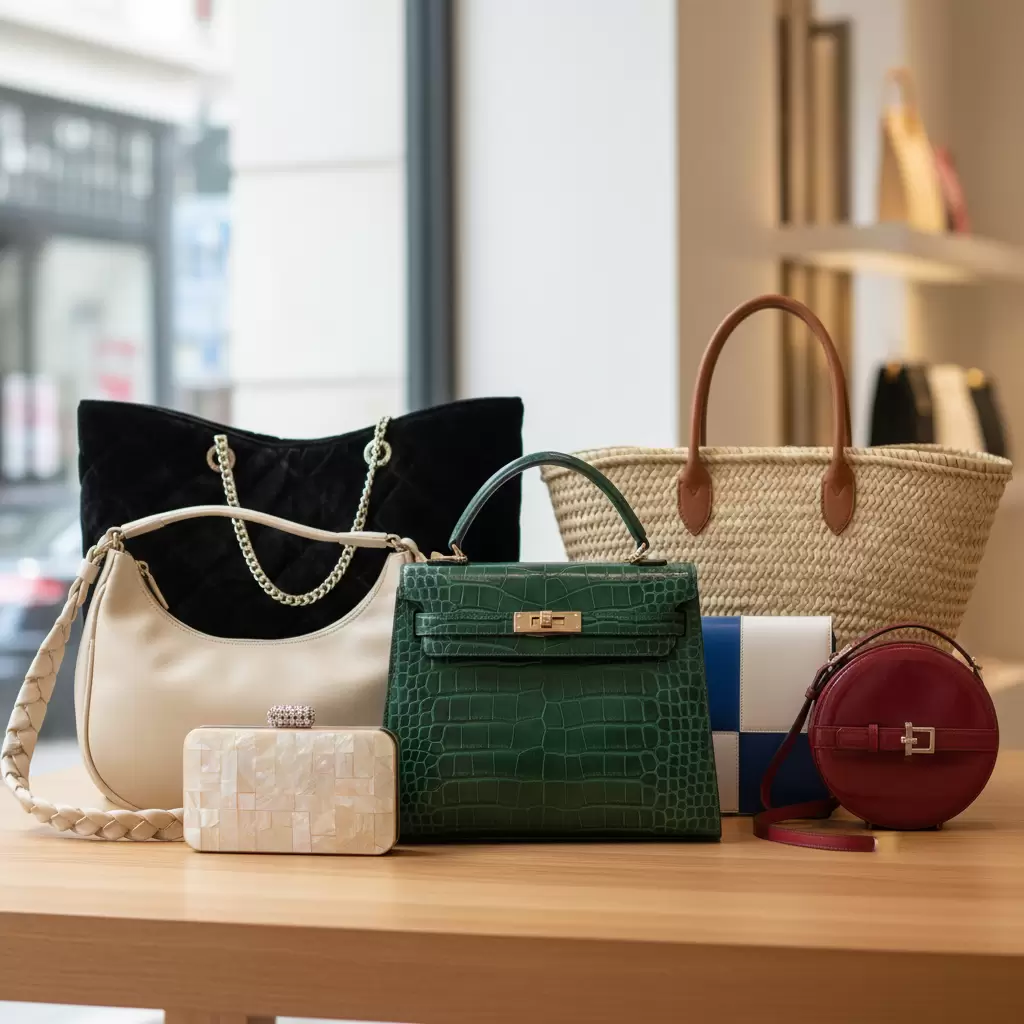 gemini_image_1768313584 Lựa chọn kiểu dáng túi xách phù hợp với phong cách cá nhân để tạo sự đồng nhất
