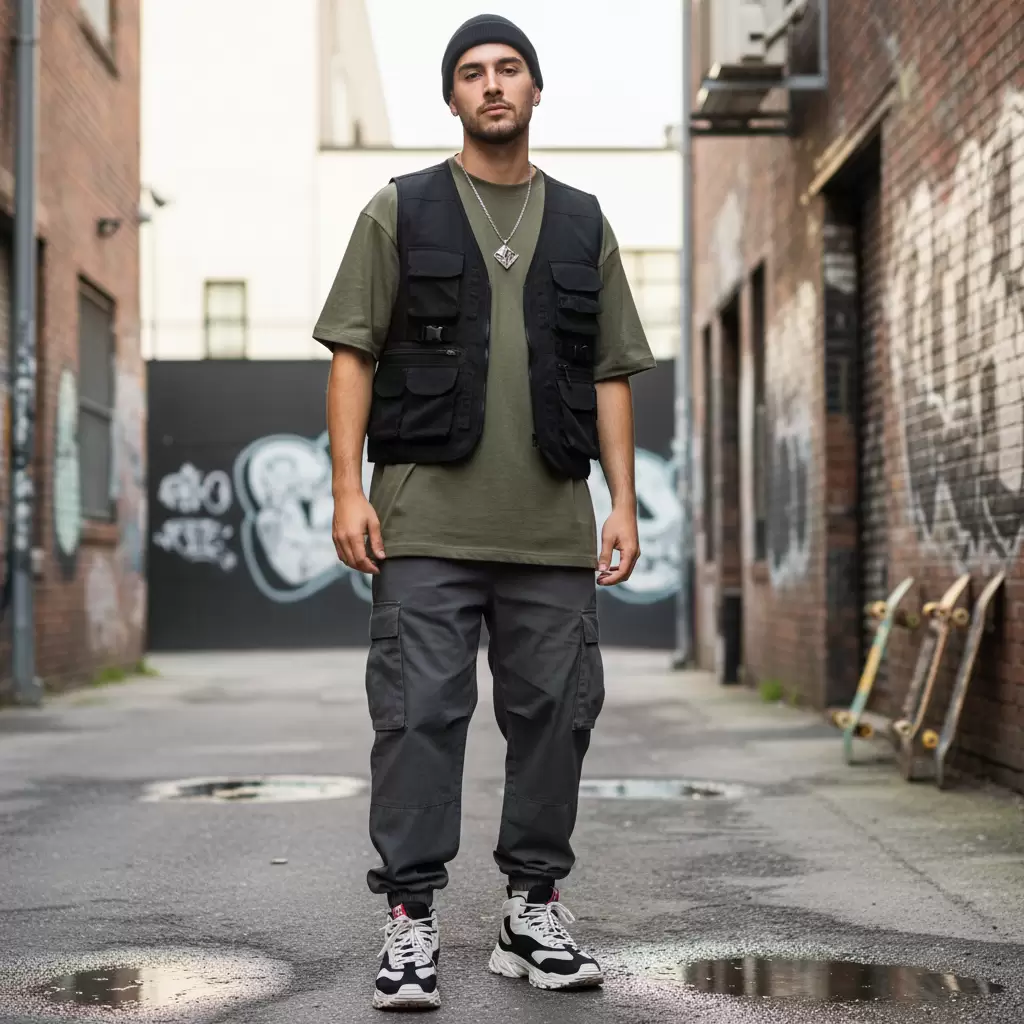 Phong cách Streetwear mang lại vẻ ngoài năng động và phá cách cho phái mạnh