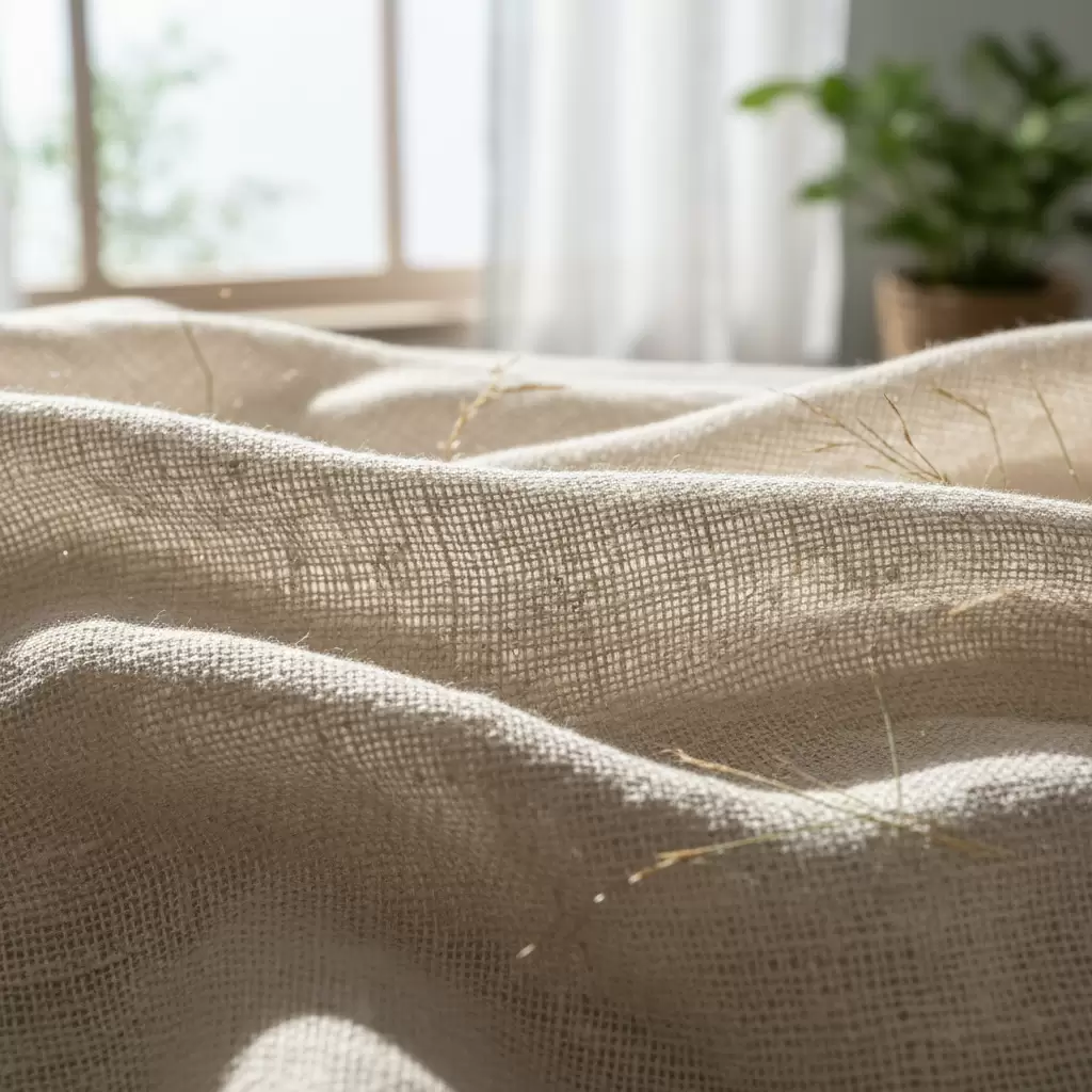 Chất liệu vải tự nhiên giúp làn da luôn được hít thở và khô thoáng