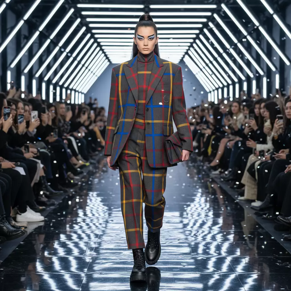 Xu hướng họa tiết kẻ caro trong thời trang hiện đại: Sự trở lại của những đường kẻ kinh điển Xu hướng họa tiết kẻ caro trong thời trang hiện đại: Sự trở lại của những đường kẻ kinh điển