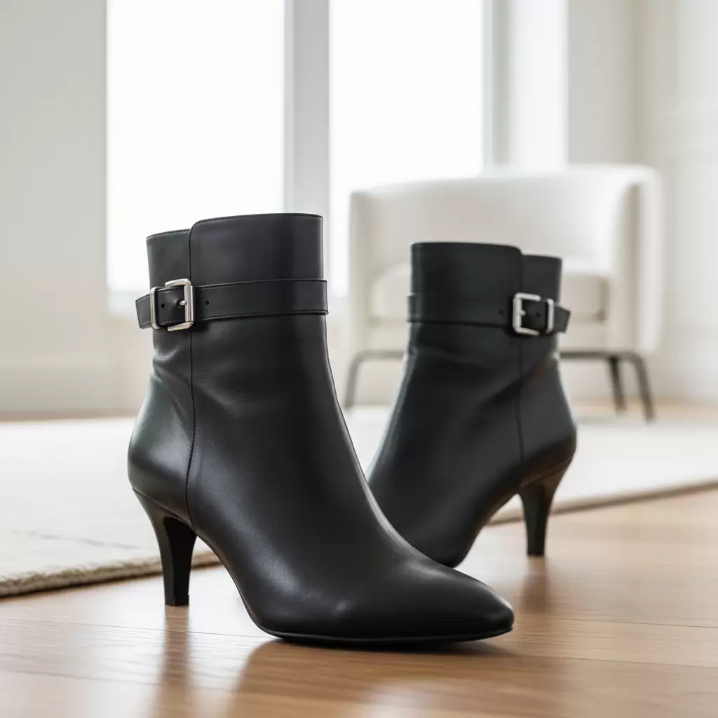 Lựa chọn kiểu dáng giày phù hợp giúp che khuyết điểm bắp chân to hiệu quả