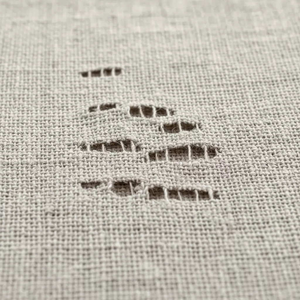 gemini_image_1768323318-1 Cấu trúc sợi linen thông thoáng giúp lưu thông không khí và thoát nhiệt hiệu quả