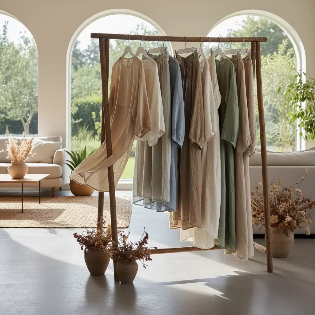 gemini_image_1768323319 Bảo quản và phơi phóng đúng cách giúp trang phục linen luôn giữ được form dáng bền đẹp