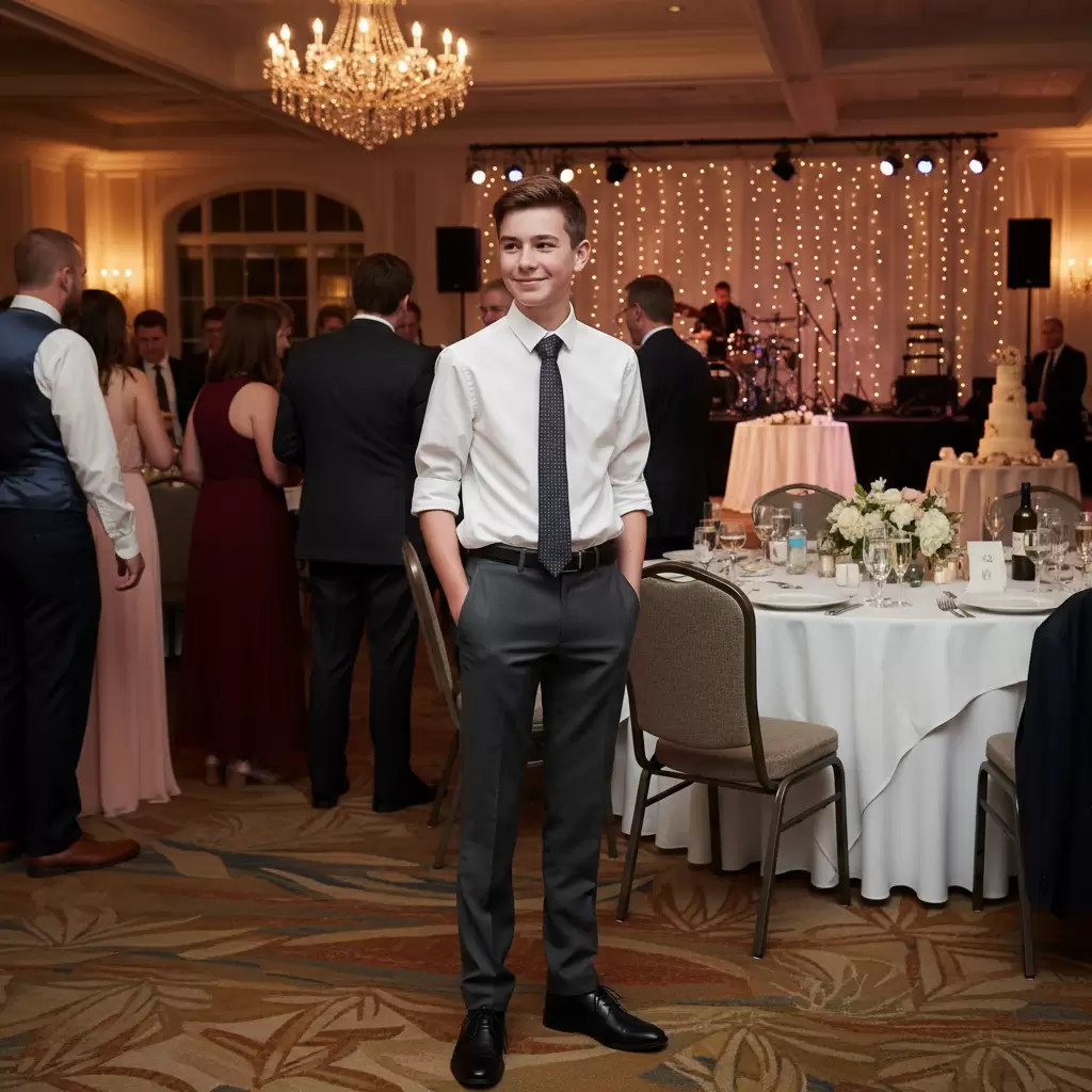 Sự kết hợp giữa áo sơ mi và quần tây mang lại vẻ ngoài nam tính thanh lịch