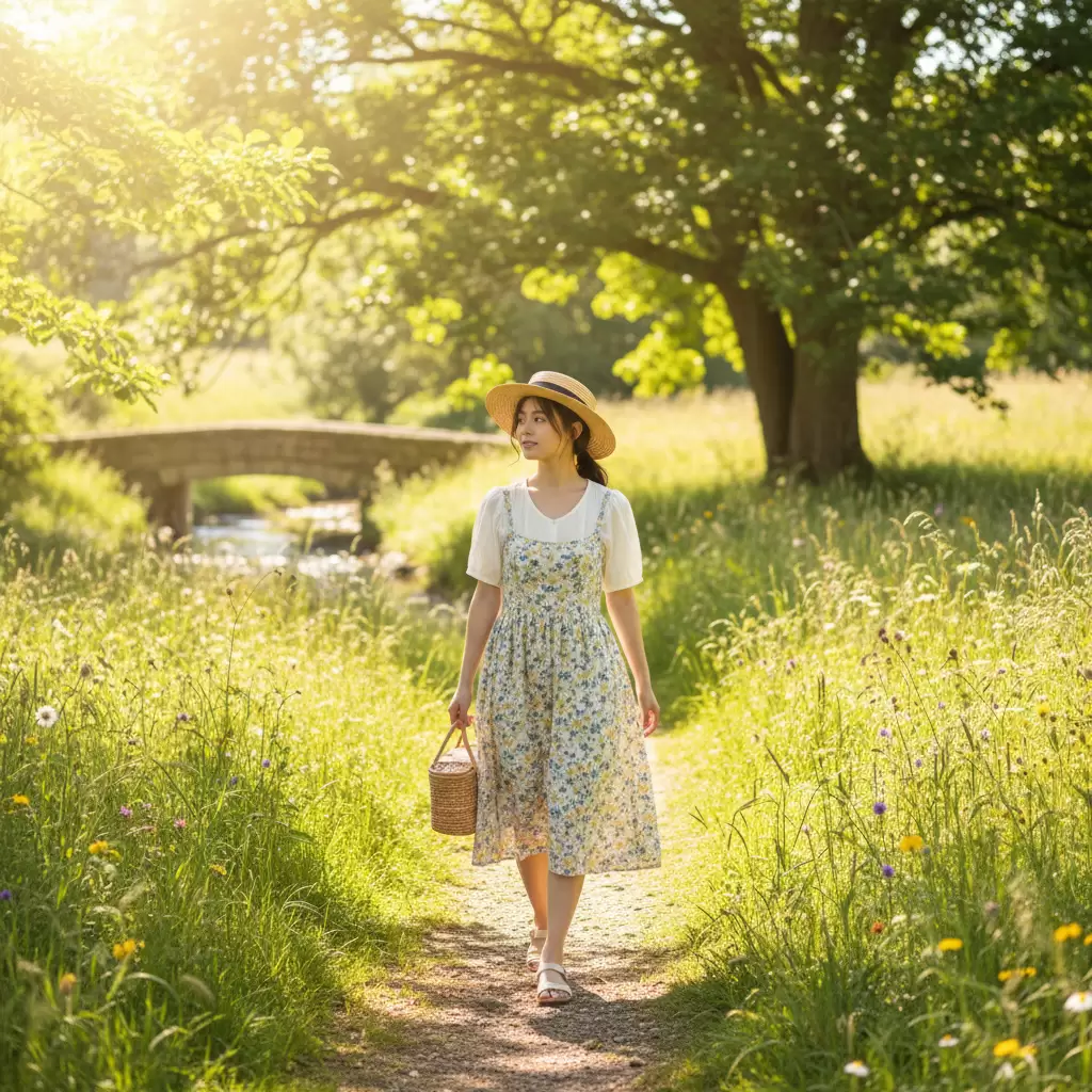 Xu hướng váy yếm nữ tính cho ngày nắng Xu hướng váy yếm nữ tính cho ngày nắng