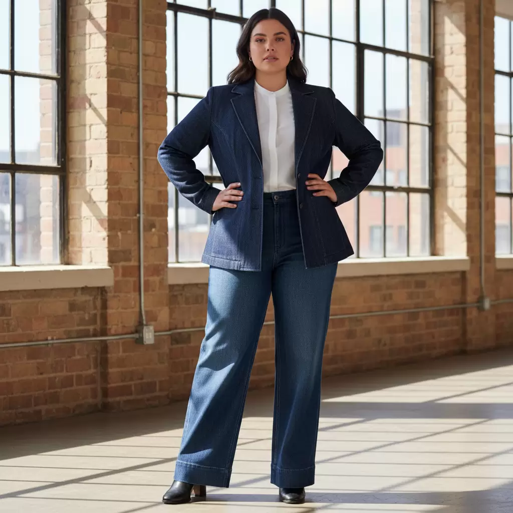 Chất liệu vải đứng form giúp định hình vóc dáng và che khuyết điểm hiệu quả